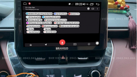 Màn hình DVD Android liền camera 360 xe Toyota Cross 2020 - nay | Bravigo Ultimate (6G+128G)  